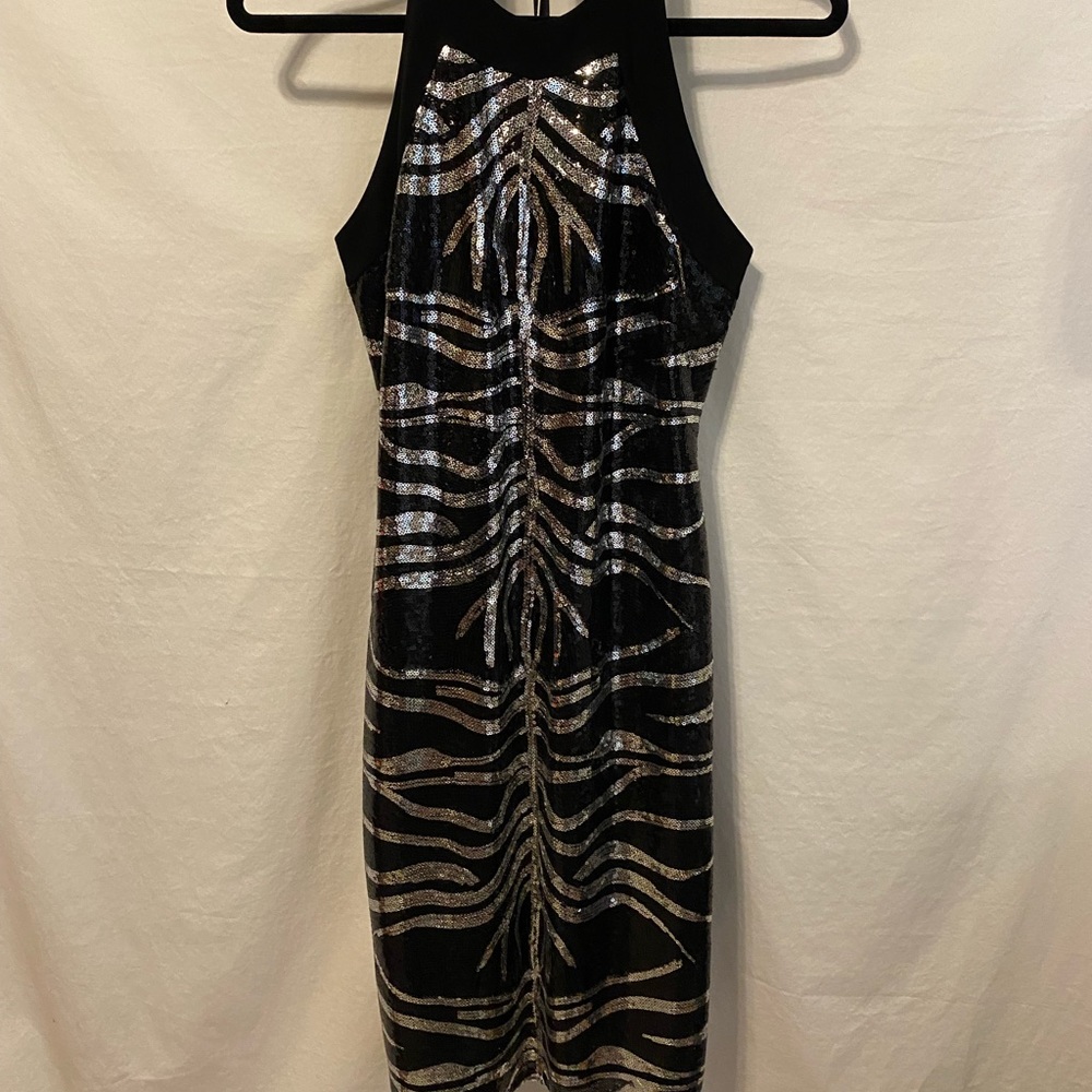 HP Joseph Ribkoff sequin cocktail dress